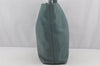 Authentic PRADA Vintage Leather 2Way Shoulder Tote Bag Blue 3221J