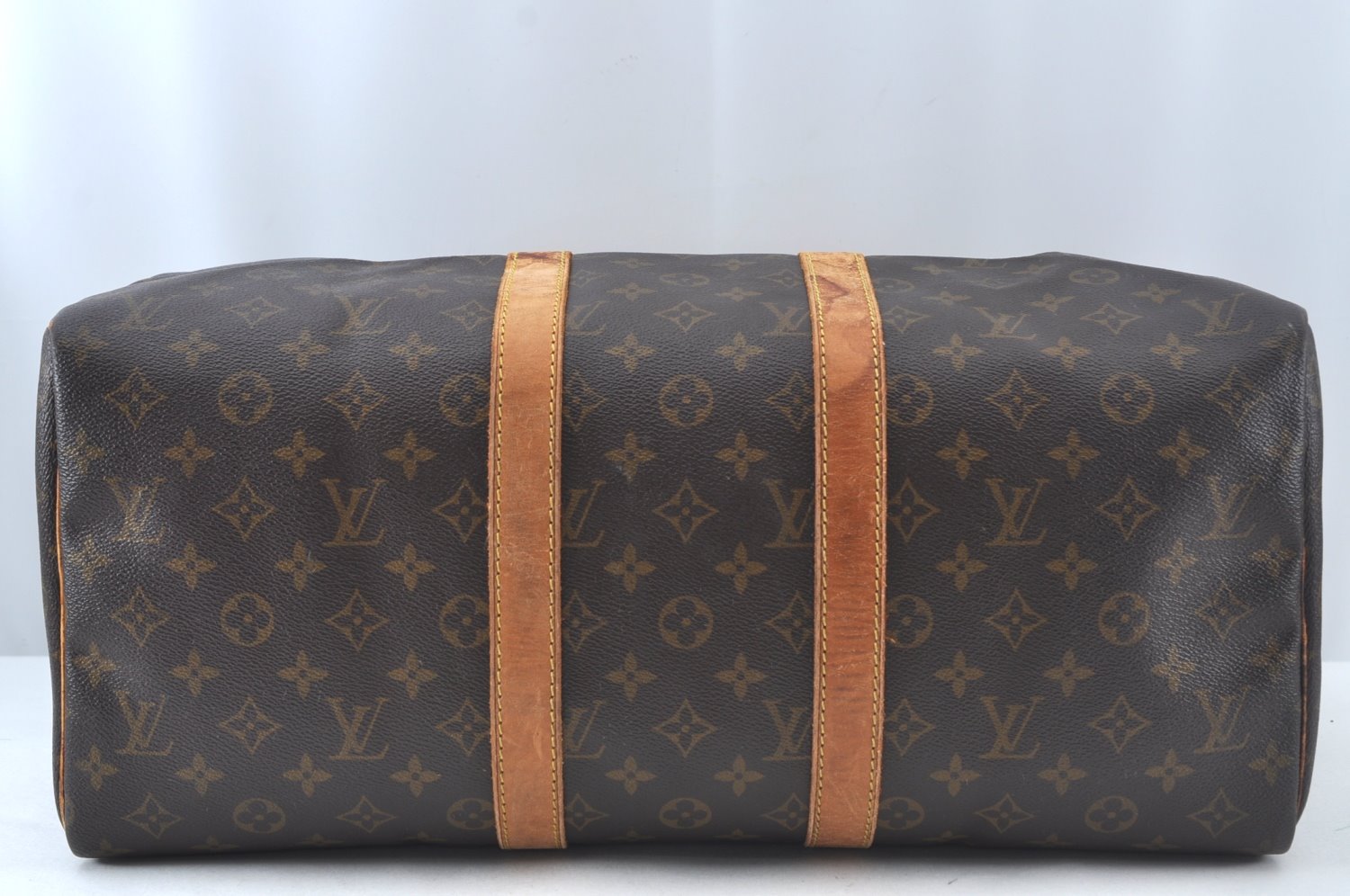 Authentic Louis Vuitton Monogram Keepall 45 Travel Boston Bag M41428 LV 3221K