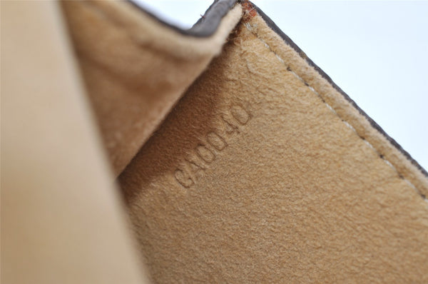 Authentic Louis Vuitton Monogram Pochette Twin PM Shoulder Bag M51854 LV 3222I