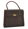 Authentic Louis Vuitton Monogram Malesherbes Hand Bag Purse M51379 LV 3223J