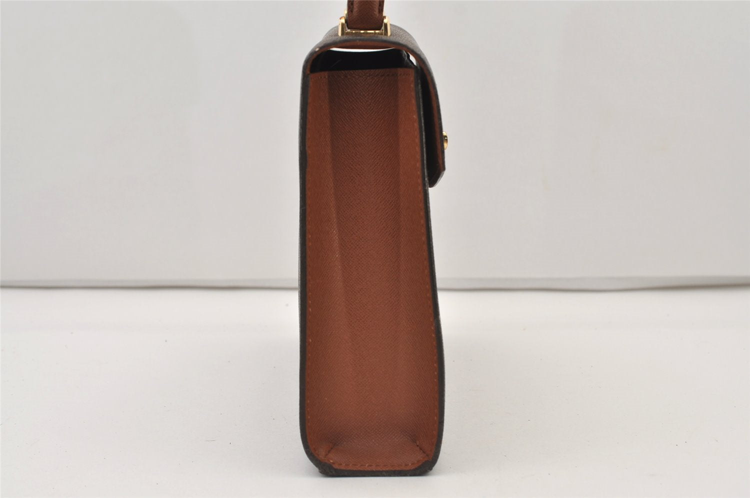 Authentic Louis Vuitton Monogram Malesherbes Hand Bag Purse M51379 LV 3223J