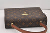 Authentic Louis Vuitton Monogram Malesherbes Hand Bag Purse M51379 LV 3223J