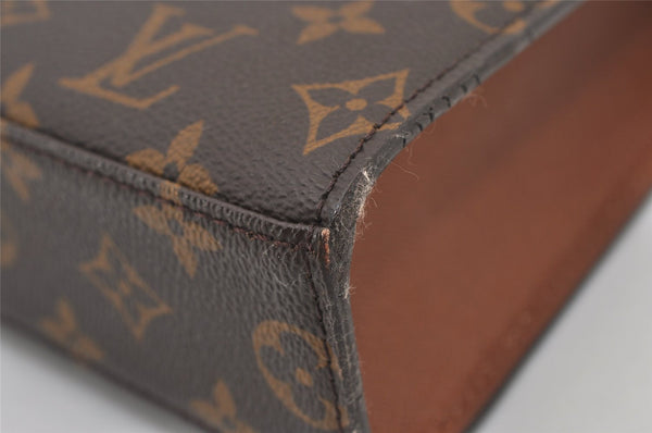 Authentic Louis Vuitton Monogram Malesherbes Hand Bag Purse M51379 LV 3223J