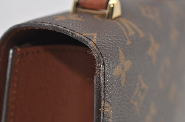 Authentic Louis Vuitton Monogram Malesherbes Hand Bag Purse M51379 LV 3223J