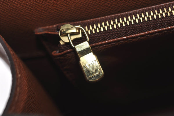 Authentic Louis Vuitton Monogram Malesherbes Hand Bag Purse M51379 LV 3223J