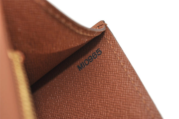 Authentic Louis Vuitton Monogram Malesherbes Hand Bag Purse M51379 LV 3223J