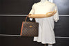 Authentic Louis Vuitton Monogram Malesherbes Hand Bag Purse M51379 LV 3223J