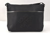 Authentic Louis Vuitton Damier Geant Loup Shoulder Cross Bag M93079 Black 3223K
