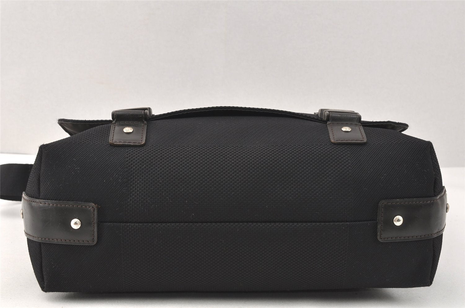 Authentic Louis Vuitton Damier Geant Loup Shoulder Cross Bag M93079 Black 3223K