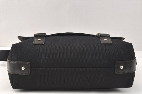 Authentic Louis Vuitton Damier Geant Loup Shoulder Cross Bag M93079 Black 3223K