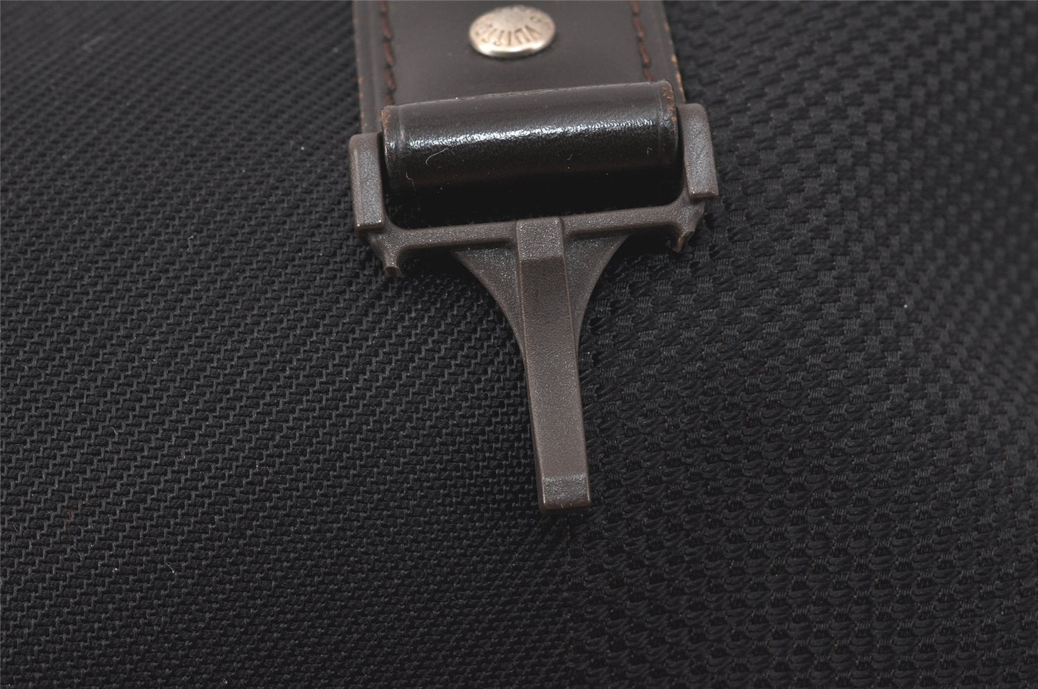 Authentic Louis Vuitton Damier Geant Loup Shoulder Cross Bag M93079 Black 3223K