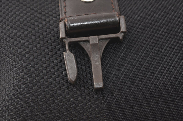 Authentic Louis Vuitton Damier Geant Loup Shoulder Cross Bag M93079 Black 3223K