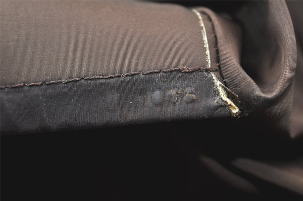 Authentic Louis Vuitton Damier Geant Loup Shoulder Cross Bag M93079 Black 3223K