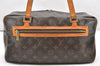 Authentic Louis Vuitton Monogram Cite GM Shoulder Bag M51181 LV Junk 3224K