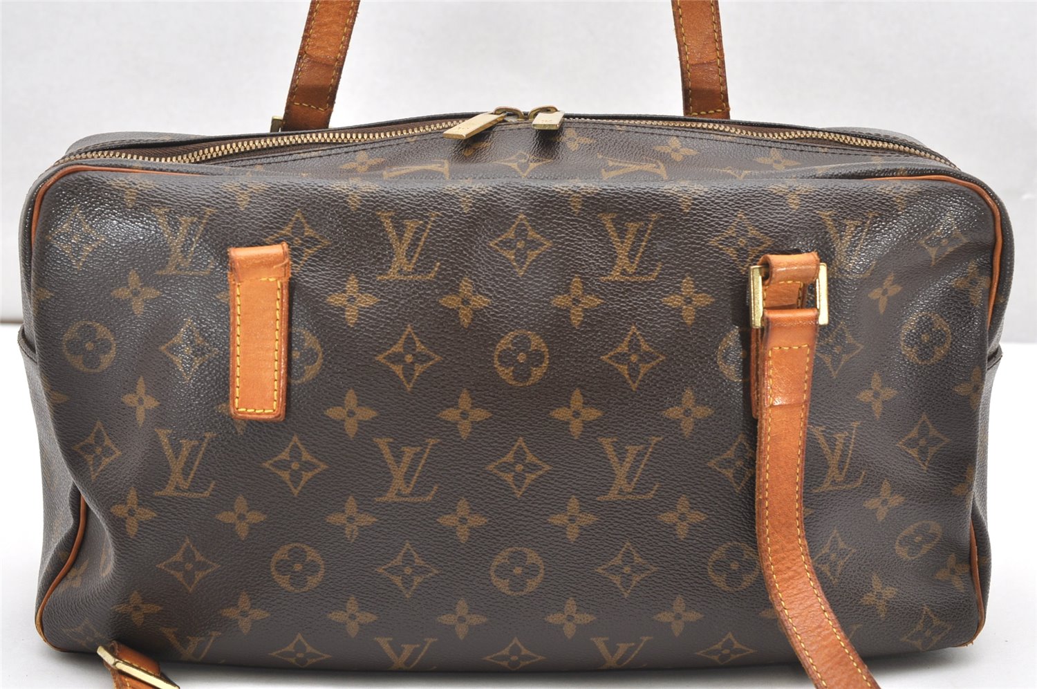 Authentic Louis Vuitton Monogram Cite GM Shoulder Bag M51181 LV Junk 3224K