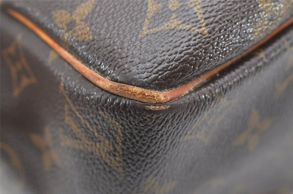 Authentic Louis Vuitton Monogram Cite GM Shoulder Bag M51181 LV Junk 3224K