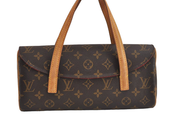 Authentic Louis Vuitton Monogram Sonatine Hand Bag Purse M51902 LV 3226J