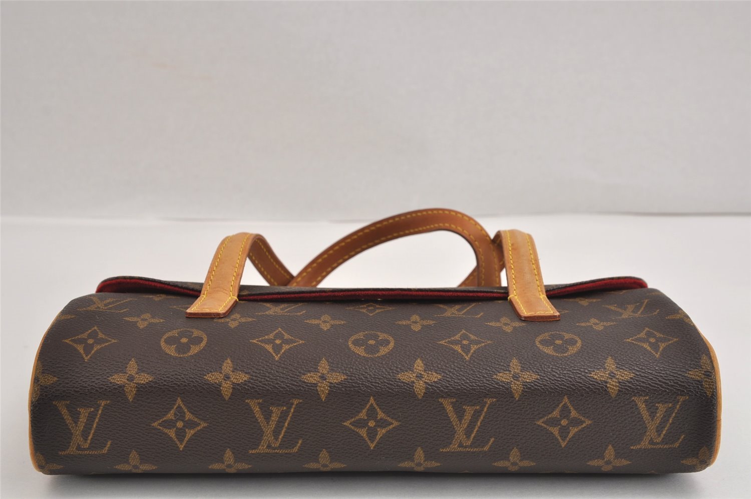 Authentic Louis Vuitton Monogram Sonatine Hand Bag Purse M51902 LV 3226J
