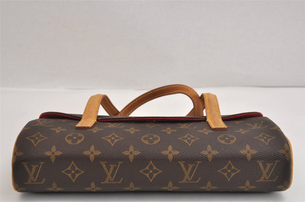 Authentic Louis Vuitton Monogram Sonatine Hand Bag Purse M51902 LV 3226J