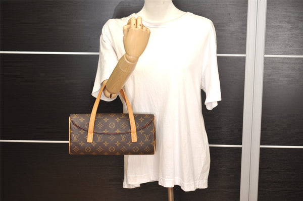 Authentic Louis Vuitton Monogram Sonatine Hand Bag Purse M51902 LV 3226J