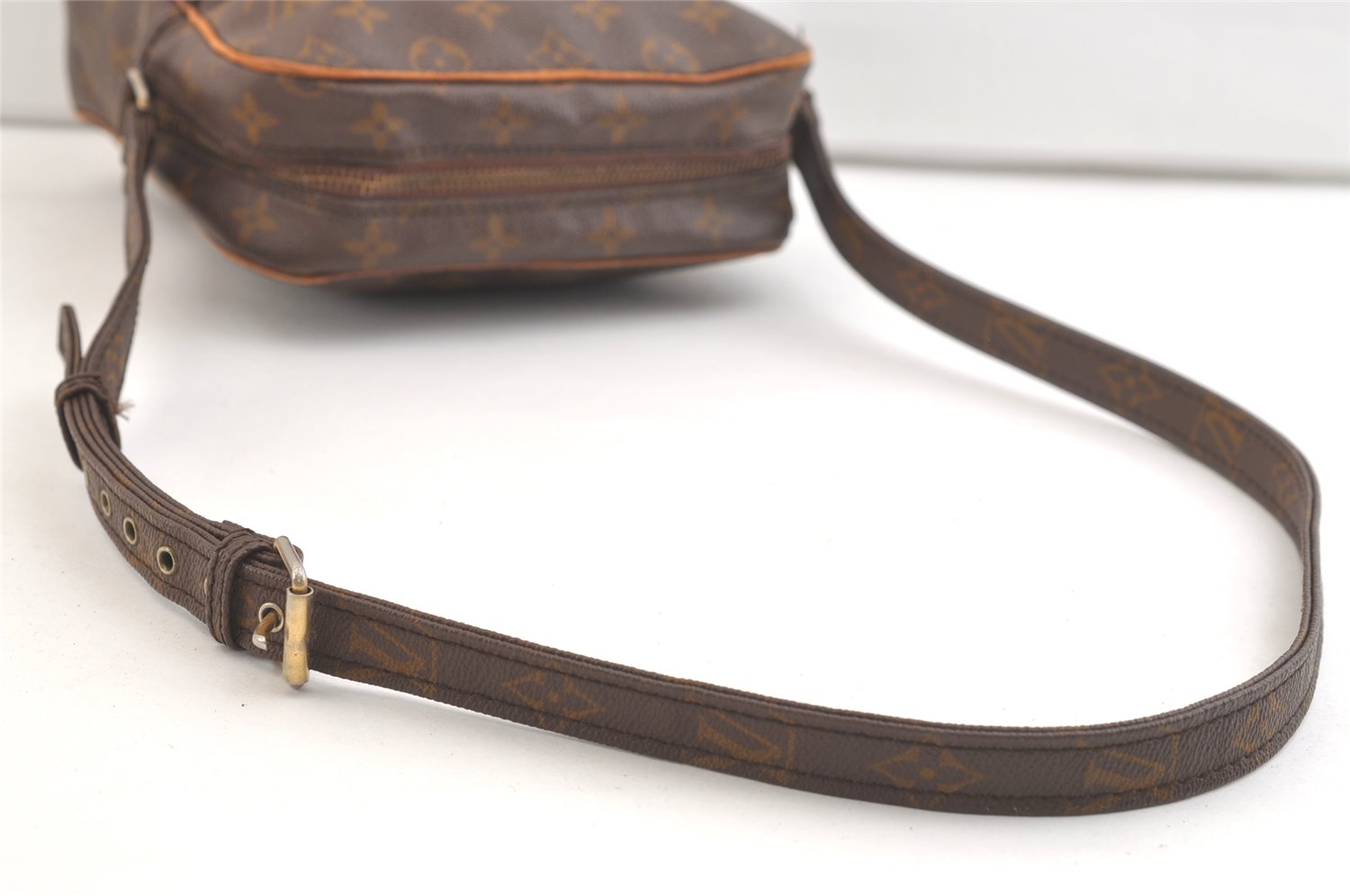 Auth Louis Vuitton Monogram Petit Marceau Shoulder Cross Bag Old Model LV 3226K