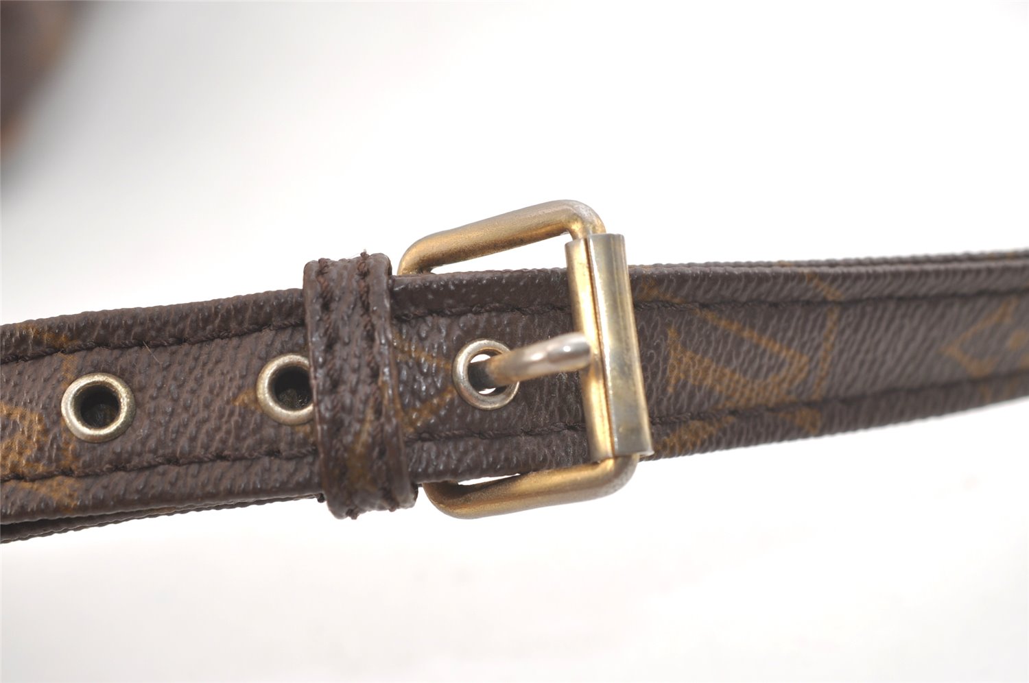 Auth Louis Vuitton Monogram Petit Marceau Shoulder Cross Bag Old Model LV 3226K