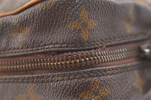 Auth Louis Vuitton Monogram Petit Marceau Shoulder Cross Bag Old Model LV 3226K