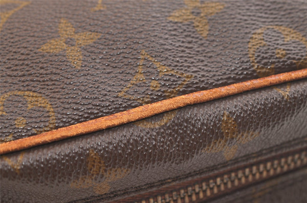 Auth Louis Vuitton Monogram Petit Marceau Shoulder Cross Bag Old Model LV 3226K