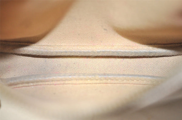 Authentic Louis Vuitton Damier Azur Mini Pochette Accessoires N58010 Pouch 3227I