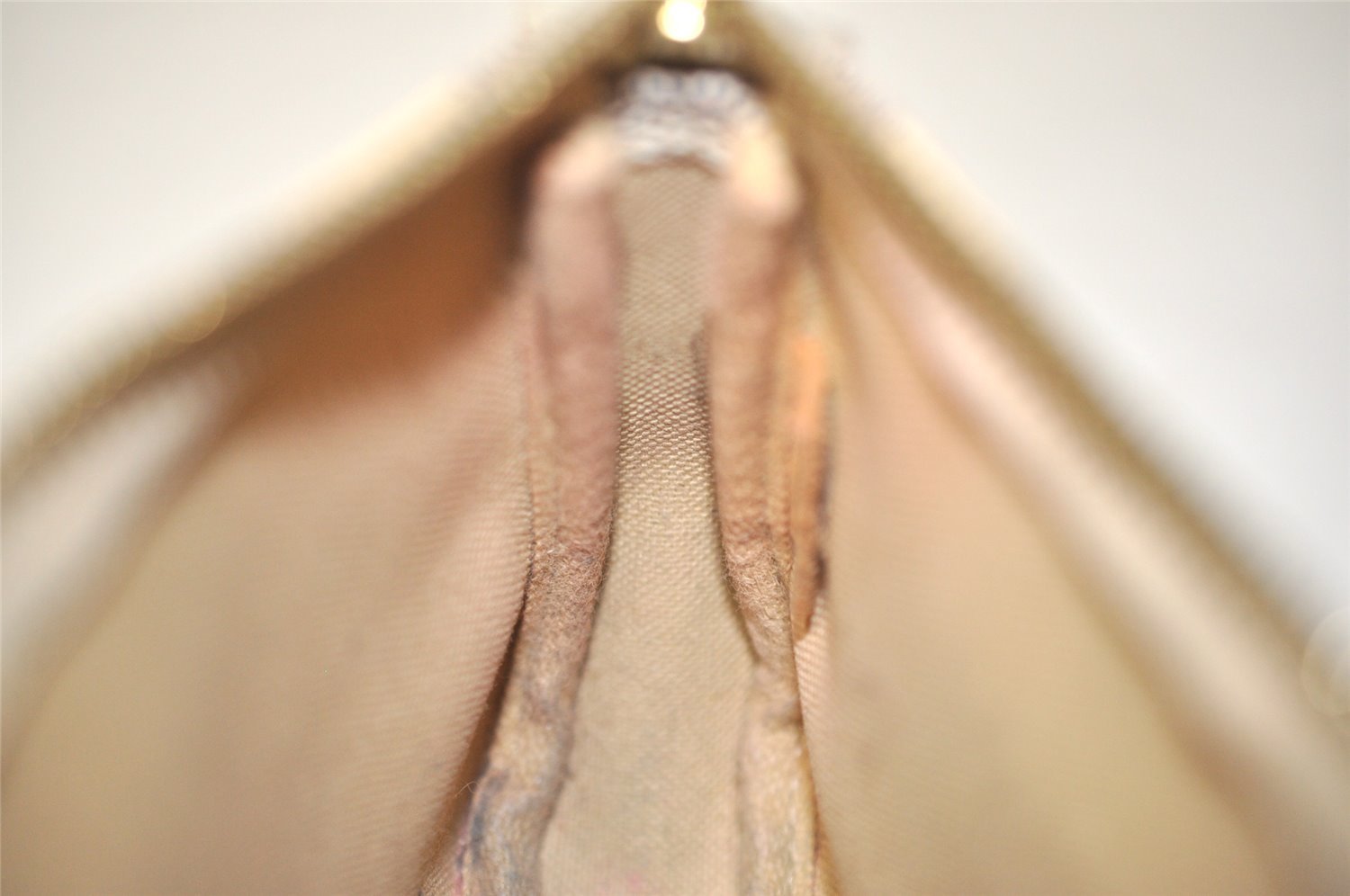 Authentic Louis Vuitton Damier Azur Mini Pochette Accessoires N58010 Pouch 3227I