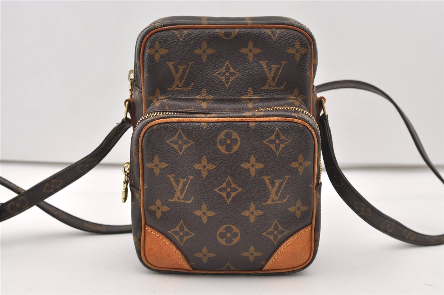 Authentic Louis Vuitton Monogram Amazone Shoulder Cross Body Bag M45236 LV 3227J