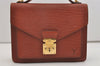 Authentic Louis Vuitton Epi Monceau 2Way Shoulder Hand Bag Brown M52123 LV 3229J