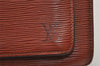 Authentic Louis Vuitton Epi Monceau 2Way Shoulder Hand Bag Brown M52123 LV 3229J