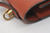 Authentic Louis Vuitton Epi Monceau 2Way Shoulder Hand Bag Brown M52123 LV 3229J