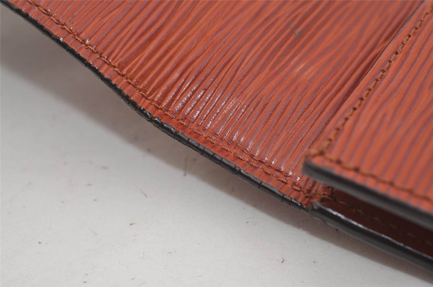 Authentic Louis Vuitton Epi Monceau 2Way Shoulder Hand Bag Brown M52123 LV 3229J