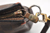 Authentic Louis Vuitton Damier Trousse Makeup Hand Bag Pouch N51982 LV 3229K