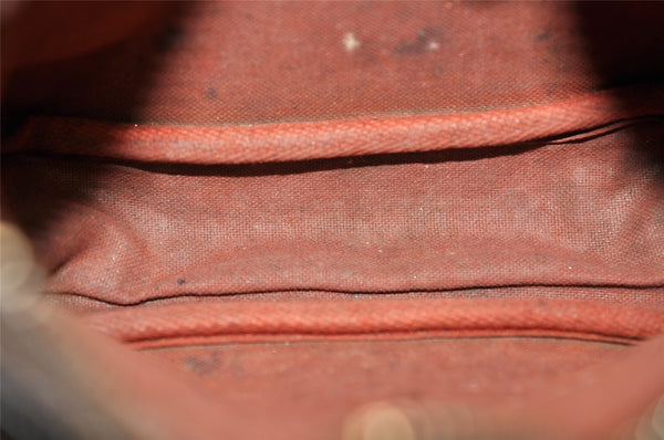 Authentic Louis Vuitton Damier Trousse Makeup Hand Bag Pouch N51982 LV 3229K