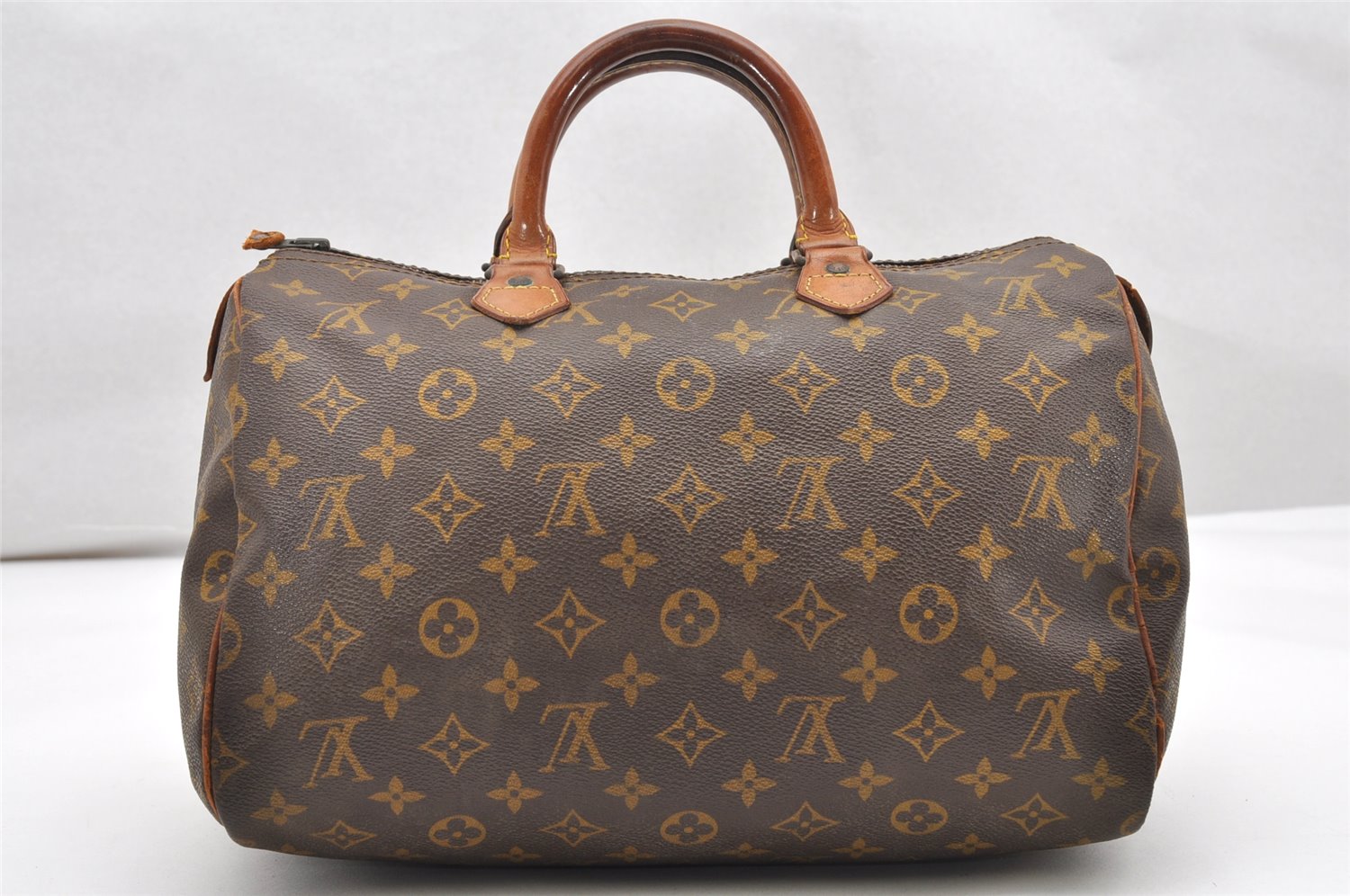 Authentic Louis Vuitton Monogram Speedy 30 Hand Boston Bag Old Model LV 3230K