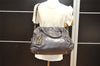 Authentic MIU MIU Vintage Leather 2Way Shoulder Hand Tote Bag Purple 3231I