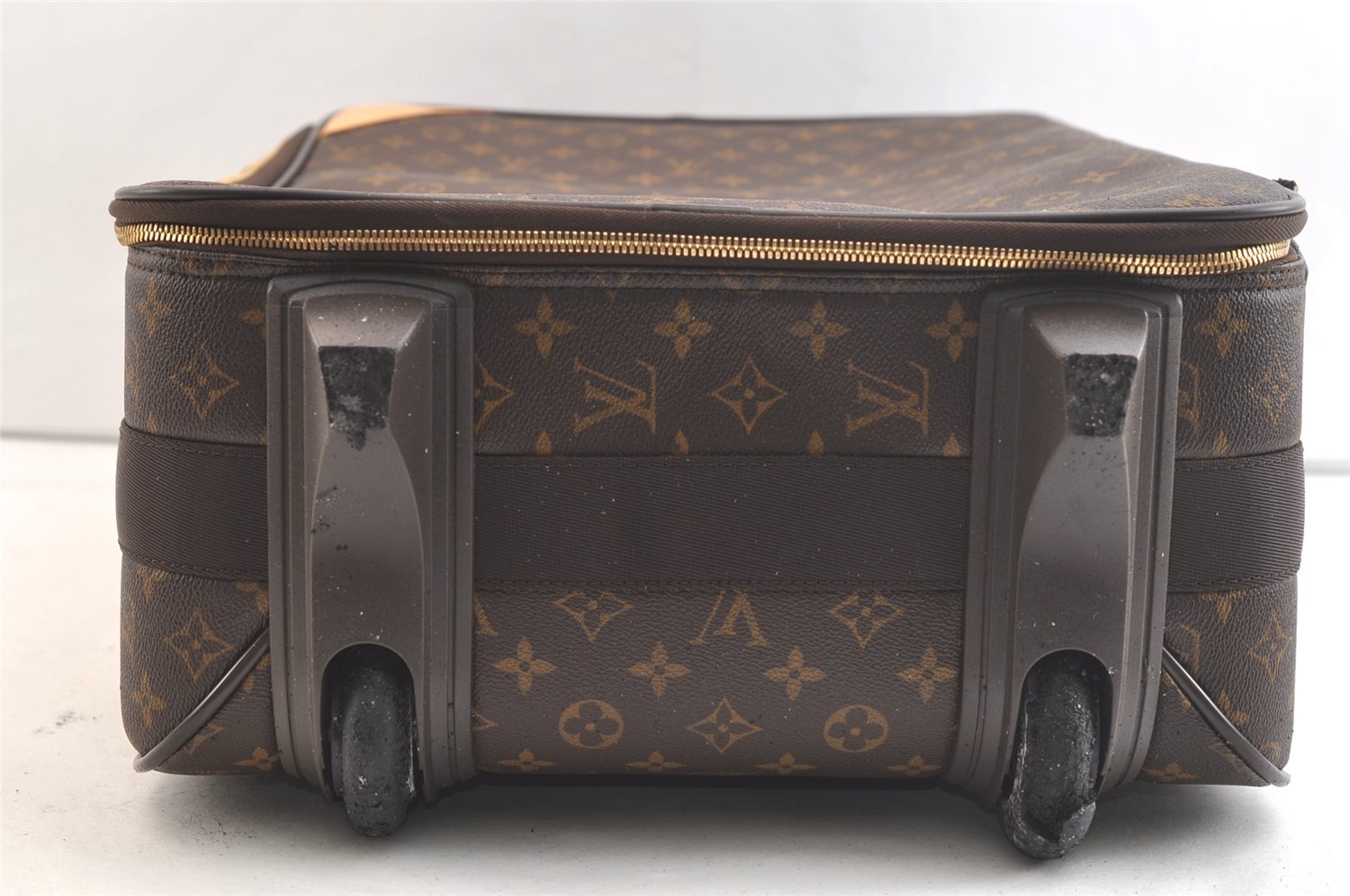 Authentic Louis Vuitton Monogram Pegase 55 Travel Suitcase M23294 LV Junk 3231K