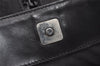 Authentic GUCCI Vintage Tote Hand Bag GG Canvas Leather 0021080 Black 3232I
