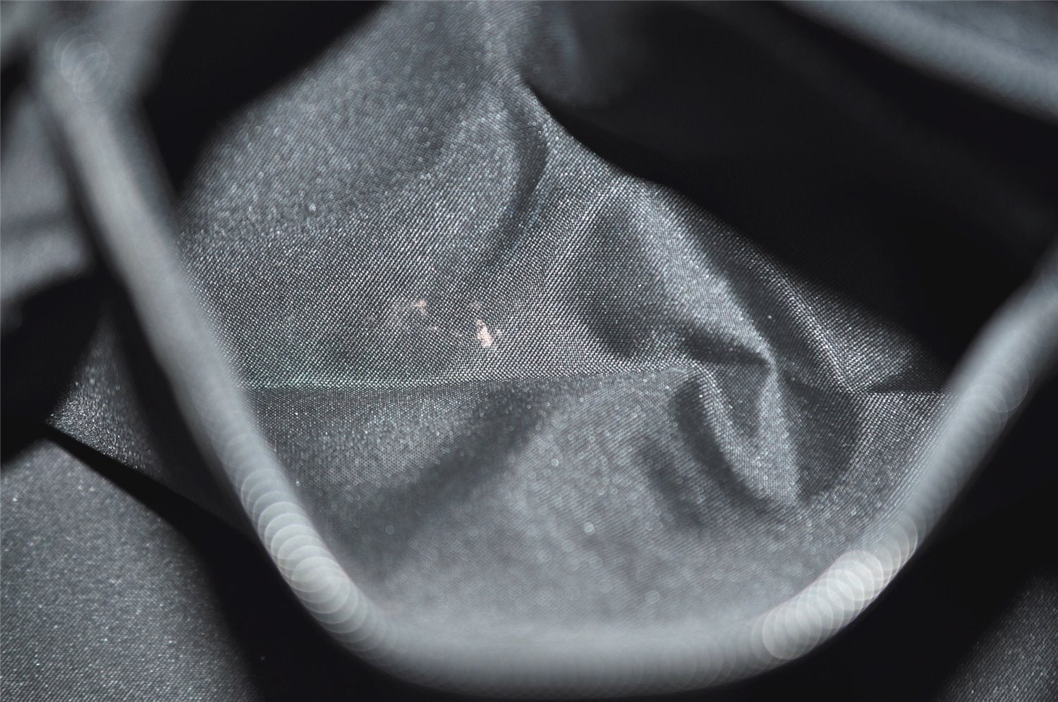 Authentic GUCCI Vintage Tote Hand Bag GG Canvas Leather 0021080 Black 3232I