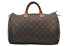 Authentic Louis Vuitton Monogram Speedy 35 Hand Boston Bag M41524 LV 3233J