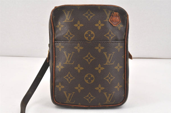 Authentic Louis Vuitton Monogram Danube Shoulder Cross Bag Old Model Junk 3235K