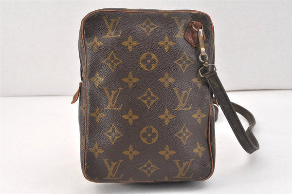 Authentic Louis Vuitton Monogram Danube Shoulder Cross Bag Old Model Junk 3235K