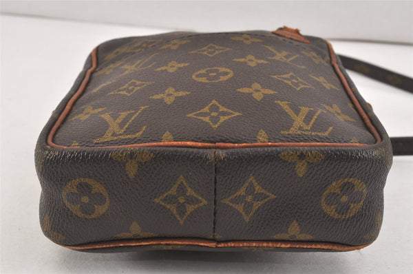 Authentic Louis Vuitton Monogram Danube Shoulder Cross Bag Old Model Junk 3235K