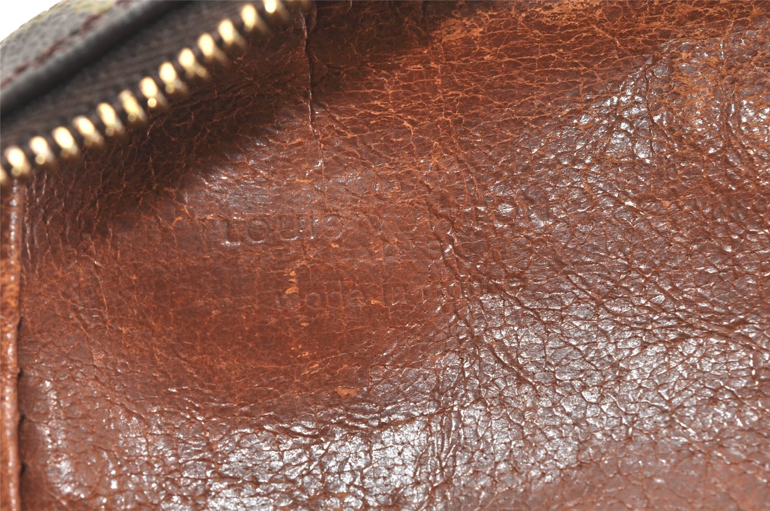 Authentic Louis Vuitton Monogram Danube Shoulder Cross Bag Old Model Junk 3235K