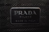 Authentic PRADA Vintage Leather Shoulder Hand Bag Purse Brown 3236I