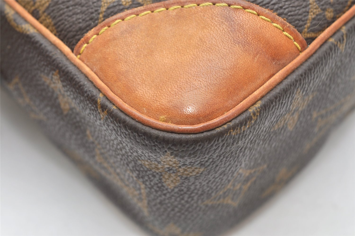 Authentic Louis Vuitton Monogram Compiegne 28 Clutch Hand Bag M51845 LV 3236K