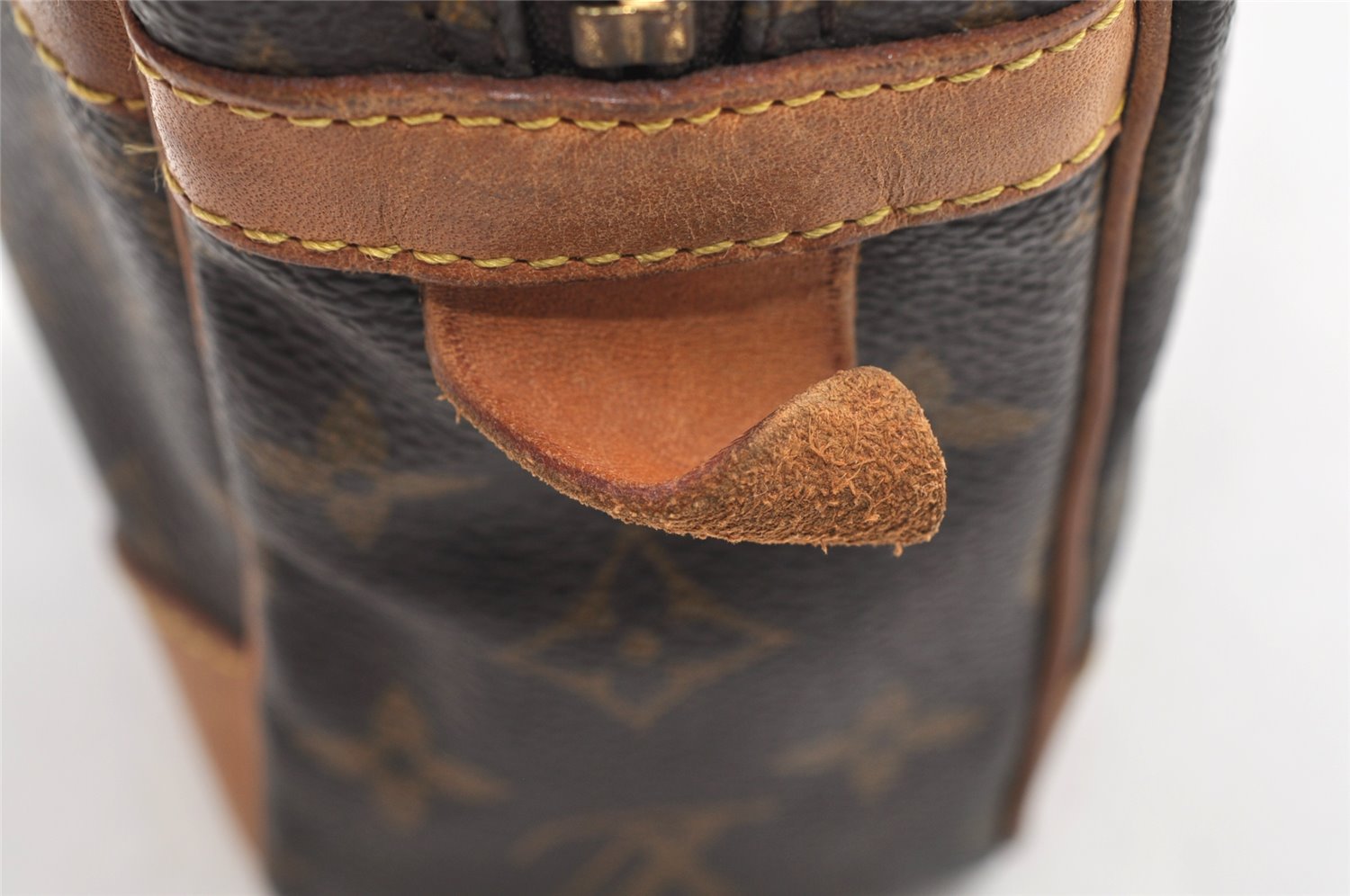 Authentic Louis Vuitton Monogram Compiegne 28 Clutch Hand Bag M51845 LV 3236K